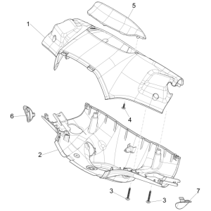 Vespa Sprint 150 3V IE ABS Euro 3 2015 Handlebar Wheel Covers