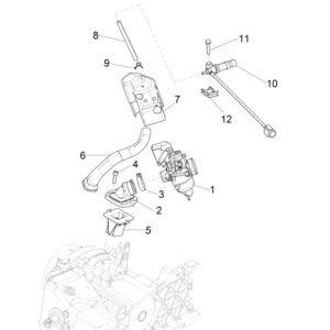 Piaggio Typhoon 50 2-stroke Euro 4 carburetor 2018-2020