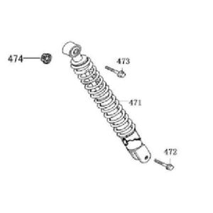 Shock absorber Edwards Tomorrow Legend brown