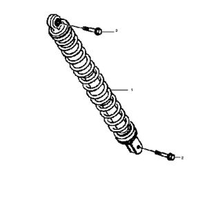 Shock Absorber Sym Jet Euro-X 2-stroke