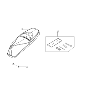 Seat Kymco People S 50i E4 Blue