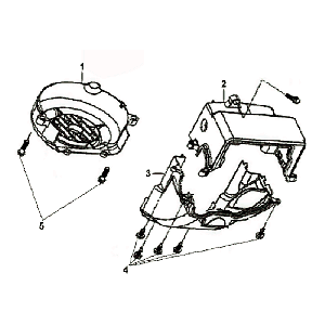 Sym Symphony Refrigerator (BK5560) black