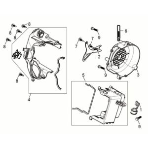 Koelkappen Sym Jet 14 50i Euro 5