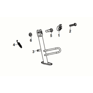 Side stand Sym Symphony ST 50 E5