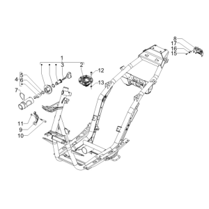 Locks Gilera Runner 50 SP 2010-2017