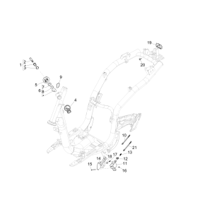 Locks Piaggio Liberty 50 4-stroke (IGET Euro 4)