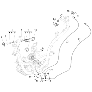 Piaggio Medley 150 4T IE ABS E4 2016-2020 locks (EMEA)