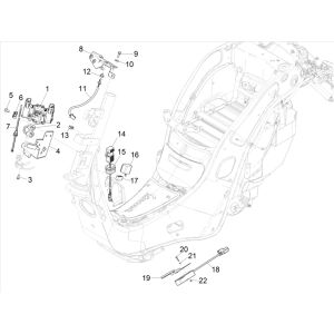 Voltage regulator - Vespa Elettrica electronic parts 2018-2019