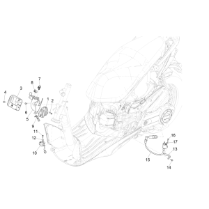 Voltage Regulator Piaggio Liberty 50 4-stroke (IGET Euro 4)