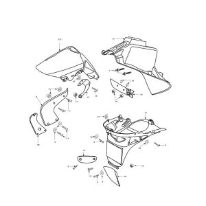 Mudguard Peugeot Speedfight 2 AC E2 2-Stroke