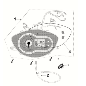 Speedometer Peugeot Tweet 125 Z PRO 2021-2022