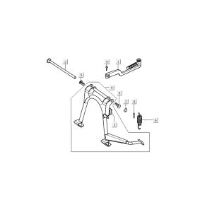 Standard - Kick Kymco Super9 2-stroke nm silver