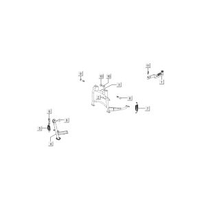 Standard - Kickstarter Kymco Like 4-stroke tecno silver like T T 2015