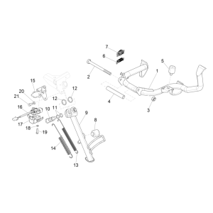 Standard/S Vespa GTS 125 4T E5 ABS 2021 (EMEA)