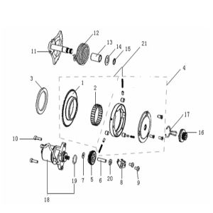 Starter parts Generic Roc silver 2010 2-stroke