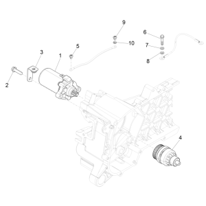 Starting - Electric start Piaggio Liberty 50 4-stroke