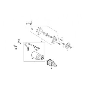Starter oil pump GY6 10/12 inch (EURO 2; BEFORE 2018)-partsproduct-Startmotor- oliepomp GY6 10 / 12 inch EURO 2 2