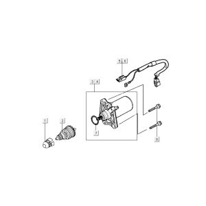Starter Kymco MXU 50