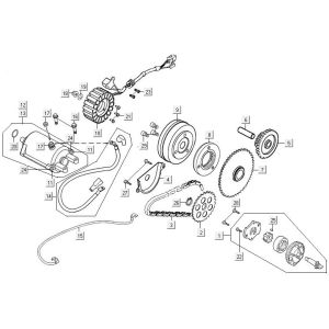 Starter Kymco MXU 300R