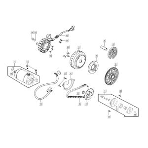 Starter Kymco Gti 300i