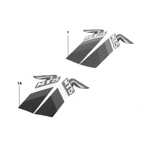 Emblems - Decals - Logo Honda MT50