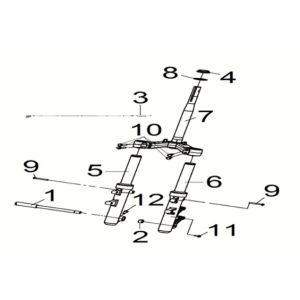 STRG. stem Sym Joymax Z 125i E5 2022