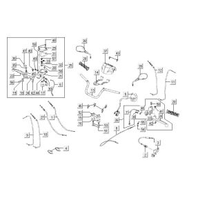 Handlebar/accessories Kymco MXU 150