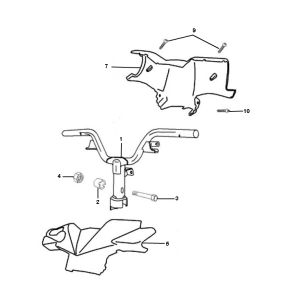 Handlebar wheel Peugeot Ludix pro 2-Stroke