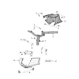 Handlebar Wheel Peugeot Vivacity 3 4-Stroke
