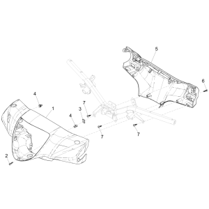 Piaggio Liberty 50 4-stroke steering wheel covers (IGET EURO 5)