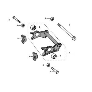 Subframe Peugeot Jet force C-tech 2-stroke