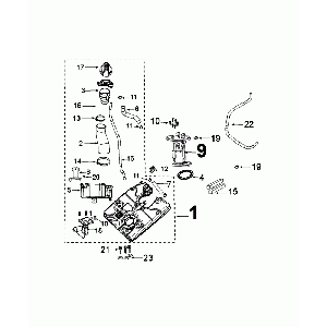 Fuel tank - pump Peugeot Django Euro4