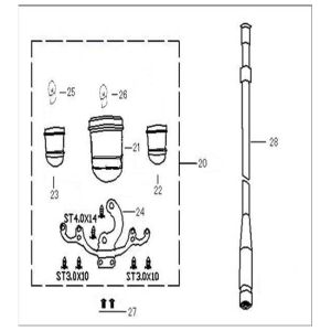 Speedometer China Grande Retro Euro4