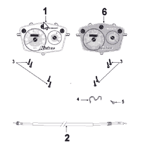 Teller Peugeot Kisbee brown
