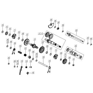 Transmission Kymco MXU 500