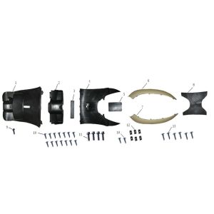 Footboard- Leg Shield China Jet Ten 4-Stroke