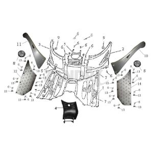 Running Board BTC Grande Retro GT1 blue cream