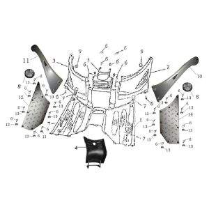 Running Board BTC Grande Retro GT1 black