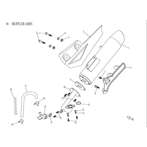 Exhaust AGM Venom green