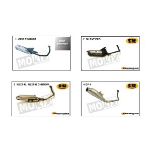 Exhaust Berini Speedy 4-stroke