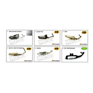 Exhaust Generic Cracker red 2009 2-stroke 25