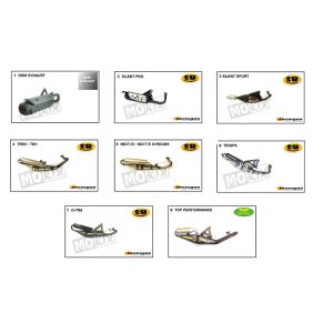 Exhaust Beta Ark-k AC skull 2010 2-stroke-partsproduct-Uitlaten-Beta-Ark-k-AC-skull-2010-2-takt