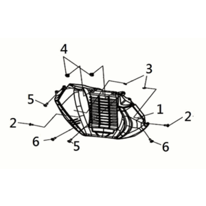 Under spoiler Sym Joymax Z 125i E5 2022