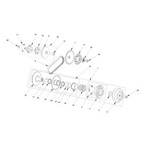 Variateur - V-snaar - Koppeling Bye-Bike