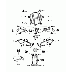 Lighting Peugeot Django Euro4