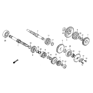 Acceleration Honda MB/MT/MTX 50