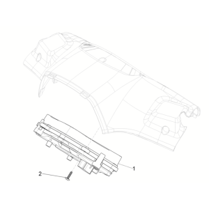 Speedometer Vespa Sprint 4-stroke 3-valve (euro5 injection IGET)