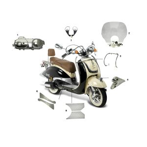 Viraggio Sensa 4-Stroke Retro Pimp