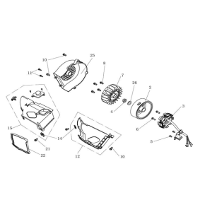 Flywheel AGM Ape50 white
