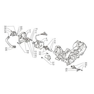 Flywheel Beta Ark-k LC one 2010 2-stroke